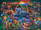 Buffalo Games - Eric Dowdle - Wild Africa - 1000 Piece Jigsaw Puzzle for Adults -Challenging Puzzle Perfect for Game Nights - Finished Size is 26.75 x 19.75