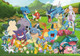 Buffalo Games - Silver Select - Pokemon - Favorites Group - 500 Piece Jigsaw Puzzle for Adults -Challenging Puzzle Perfect for Game Nights - Finished Size is 21.25 x 15.00