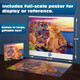 Buffalo Games - Sapphire Select - Cinque Terre Sunset - 1000 Piece Jigsaw Puzzle “ Challenging & Fun “ Blue Core Puzzle Board “ able Display Box - Full Size Poster Included