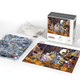 D·O·W·D·L·E Boardwalk Puzzles Halloween Adventure 500 Pieces Fall Jigsaw Puzzle Theme for Adults and Family Made in USA