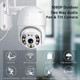 Pan Tilt Outdoor Security Camera, 1080P Home WiFi IP Camera, Pan Tilt Dome Surveillance Cam, Two Way Audio Motion Detection Clear Night Vision Onvif Waterproof CCTV Camera Support Max 128G SD Pan Tilt Outdoor Security Camera, 1080P Home WiFi IP Camera, Pan Tilt Dome Surveillance Cam, Two Way Audio Motion Detection Clear Night Vision Onvif Waterproof CCTV Camera Support Max 128G SD