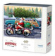 D·O·W·D·L·E Boardwalk Puzzles Motorcycle Santa, 1000 Piece Jigsaw Puzzle for Adults, Made in USA