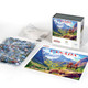 D·O·W·D·L·E Boardwalk Puzzles Canada, 1000 Piece Jigsaw Puzzle for Adults, Made in USA