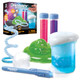 Discovery„¢ Reaction Lab Chemistry Set “ 41 STEM Experiments for Kids Includes Black Light Pen, Crystal Growing, Slime, Goo Educational Learning Toy Science Activity Kit Boys & Girls  Age 8+