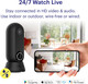 Canary Flex Outdoor Indoor Home Security Camera | Weatherproof, Wire-Free or Plugged in, 2-Way Talk, Person Detection, Motion Alert, Compatible with Alexa, Google Assistant, Baby Monitor, WiFi IP Canary Flex Outdoor Indoor Home Security Camera | Weatherproof, Wire-Free or Plugged in, 2-Way Talk, Person Detection, Motion Alert, Compatible with Alexa, Google Assistant, Baby Monitor, WiFi IP