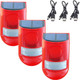 ChunHee Solar Sound & Light Alarm Outdoor Motion Sensor 129db Siren Sound Alert & 6LEDs Flash Warning Security Alarm System for Villa, Farm, Chicken Coop,Yard, Garden ChunHee Solar Sound & Light Alarm Outdoor Motion Sensor 129db Siren Sound Alert & 6LEDs Flash Warning Security Alarm System for Villa, Farm, Chicken Coop,Yard, Garden