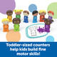 Learning Resources Skill Builders Toddler 1-10 Counting Kids - 20 Pieces, Boys and Girls Ages 2+ Toddler Learning Activities, Preschool Math Games