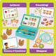 Learning Resources Let's Go Bento Learning Activity Set, 78 Pieces, Ages 3+, Preschool Learning Activities, Toddler Toys, Learning & Education Toys, feelings and emotios, fine motor skills