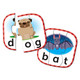 Learning Resources 3-Letter Word Puzzle Cards, Kindergarten Readniness, Self Correcting Puzzles, Ages 3+