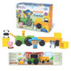 Learning Resources Peeksville Haul & Seek Tractor - Farm Animals, Farm Games, Toddler Sensory Toys, Preschool Activities, Fine Motor Skills