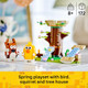 LEGO Spring Animal Playground Building Toy - Pretend Play Set with Squirrel and Bird Figure for Boys and Girls, Ages 8+ -  Idea for Easter and Kids' Birthdays - 40709