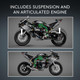 LEGO Technic Kawasaki Ninja H2R Motorcycle Toy - Building Toys for Kids, Boys & Girls, Ages 10+ - Kickstand for Display - Model Kit Birthday  - 42170