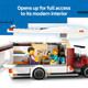 LEGO City Holiday Adventure Camper Van Building Toy Set - Vacation Toy for Kids, Boys and Girls, Ages 6+ - Includes 3 Minifigures and Accessories -  Idea for Birthdays & Holidays - 60454