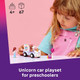 LEGO Friends Unicorn Cake Delivery Car Building Toy for Girls & Boys - Pretend Play Set for Preschool Kids, Ages 4+ - W/Paisley & Leo Minidolls & Accessories -  Idea for Birthdays - 42675