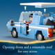 LEGO Harry Potter Flying Ford Anglia, Buildable Car Toy with 2 Minifigures for Role Play, Fantasy Playset for Kids, Harry Potter Car,  for Boys, Girls and Any Fan Ages 7 and Up, 76424
