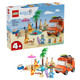 LEGO Bluey: Bluey™s Beach & Family Car Trip - Toddler Learning Toy for Kids 4+ - Includes Bluey, Bingo, and Mum Minifigures - Birthday  for Boys and Girls, Ages 4+ - 11202