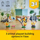 LEGO Creator 3 in 1 Wild Animals: Tropical Toucan Building Toy for Kids- Jungle Building Blocks & Learning Toy for Girls & Boys, Ages 7+ - Build 3 Animal Toys in 1 Set -  for Birthdays - 31173