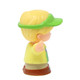 Little People Replacement Part for Fisher-Price Manners Market Grocery Store Playset DYJ29 - Replacement Eddie Figure as Shopkeeper - Wearing Green Visor and Holding Tablet