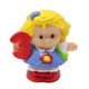 Little People Replacement Part for Fisher-Price Time to Learn Preschool Playset K0105 - Girl Figure Sarah Lynn Holding a Book and Number Three 3
