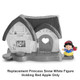 Little People Replacement Part for Fisher-Price Little People Kindness Cottage Playset FKW16 - Includes Princess Snow White Figure Holding Red Apple