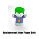 Little People Replacement Part for Fisher-Price Inspired by DC Superfriends Deluxe Batcave Playset HHY77 - Replacement Joker Figure