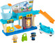 Little People Fisher-Price Little People Toddler Toy Everyday Adventures Airport Playset with Airplane for Preschool Pretend Play Ages 1+ Years