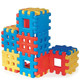 Little Tikes Big Waffle Block Set - 18 pieces, Blue/Red/Yellow