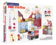 MAGNA-TILES Fire Station 50-Piece Magnetic Construction Set, The Original Magnetic Building Brand