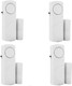 4 Pack Door Window Alarm, Magnetic Burglar Alert Sensor, Loud Door Alarms for Kids Safety, DIY for Home Security, Office Protection,Shopping Store AAA Battery 4 Pack Door Window Alarm, Magnetic Burglar Alert Sensor, Loud Door Alarms for Kids Safety, DIY for Home Security, Office Protection,Shopping Store AAA Battery