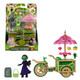 Mattel Universal Pictures™ Wicked Emerald City Dessert Cart Toy with Cart & Elphaba Small Doll & 7 Accessories, Inspired by The Movie