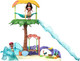 Mattel Disney Moana 2 Toys, Moana™s Island Adventure Playset with Moana & Simea Small Dolls, 2 Character Friends, 5 Play Areas & 8 Accessories