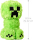 Mattel Minecraft Plush Toy, Creeper Soft Doll Inspired by A Minecraft Movie Character, 8-inch Collectible