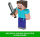 Mattel Minecraft Village Raid Pack with 3 Action Figures & Accessories, 3.25-inch Scale Collectible Set Includes Steve