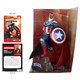 McFarlane Toys - Marvel Captain America 1:10th Scale Collectible with Scene (All- Captain America #1)