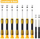 15 in 1 Torx Screwdriver Set with T3 T4 T5 T6 T8 T10 Security Torx screwdriver and ESD tweezers, Magnetic Screwdrivers Precision Repair Kit for Xbox, iPhone, PS4, Macbook, Watch, Electronics 15 in 1 Torx Screwdriver Set with T3 T4 T5 T6 T8 T10 Security Torx screwdriver and ESD tweezers, Magnetic Screwdrivers Precision Repair Kit for Xbox, iPhone, PS4, Macbook, Watch, Electronics