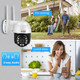 ENSTER 2.4G/5G Security Camera Outdoor, 5Ghz WiFi Camera, PTZ IP Surveillance Camera for Home Security, Human Detection, Auto Tracking, Color Night Vision, 2-Way Audio, IP66 Waterproof ENSTER 2.4G/5G Security Camera Outdoor, 5Ghz WiFi Camera, PTZ IP Surveillance Camera for Home Security, Human Detection, Auto Tracking, Color Night Vision, 2-Way Audio, IP66 Waterproof