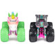 Monster Jam , Official Nitro Neon, Sparkle Smash Vs. Max-D, 1:64 Scale Die-Cast Monster Trucks, Kids Toys for Boys Ages 3 and up