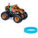 Monster Jam , Official Scooby Doo Truck, Die-Cast Vehicle, Ruff Crowd Series, 1:64 Scale