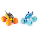 Monster Jam   Fire & Ice 1:64 Diecast Monster Truck 2-pack Megalodon & Monster Mutt Dalmatian