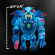 MRBEAST LAB Apex Beast Panther Collector Figure, 6.25" Tall, with Extreme Detailing, Premium Packaging, 13 Points of Articulation and Chomp Jaw - Styles May Vary