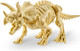 Robo Alive Dino Fossil Find - Triceratops by ZURU Excavate Dinosaur Fossils Digging Kit Collectible Toy with Slime, Multicolor
