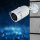 EVERSECU 1080P 2.0MP HD CMOS Sensor AHD/TVI/CVI/960H Bullet Analog Camera, 2MP Full HD Weatherproof CCTV Security Camera for Outdoor Surveillance, 3.6 mm Lens, Metal, White