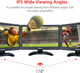 Eyoyo 12 inch HD 1920x1080 IPS LCD HDMI Monitor Screen Input Audio Video Display with BNC Cable for PC Computer Camera DVD Security CCTV DVR Home Office Surveillance Eyoyo 12 inch HD 1920x1080 IPS LCD HDMI Monitor Screen Input Audio Video Display with BNC Cable for PC Computer Camera DVD Security CCTV DVR Home Office Surveillance