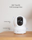 EZVIZ 2K+ Indoor Security Camera, WiFi, 360° Coverage, Night Vision, Auto Motion Tracking, Pet Baby Monitor, Two Way Talk, Compatible with Alexa (CP1 2K+) EZVIZ 2K+ Indoor Security Camera, WiFi, 360° Coverage, Night Vision, Auto Motion Tracking, Pet Baby Monitor, Two Way Talk, Compatible with Alexa (CP1 2K+)