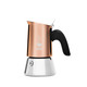 Bialetti Venus Coffee Maker 2 Cups Anti-Burn Handle Not Suitable For Induction 2 Cups (85 Ml) Stainless Steel Color - Copper Wattage - 3600