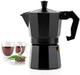 Bizewo Stovetop Espresso And Coffee Maker Moka Pot
