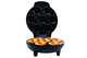 Courant Mini Donut Maker Machine For Holiday Kid-Friendly Breakfast Or Snack Desserts & More With Non-Stick Surface Makes 7 Doughnuts Black