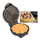 Kagor 24 Walnut Cookie Maker Non Stick Double Sided Walnut Cookie Electric Maker Mold Maker Mini Nut Waffle Bread Machine Sandwich Irontoaster Baking