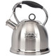 Luxgrace Whistling Stovetop Tea Kettle Food Grade Stainless Steel Hot Water Fast To Boil For Stove Top-3.0Q