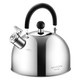 Maxcook Tea Kettle 5.7Qt 6L Whistling Tea Kettle For Stove Top 304 Stainless Steel Tea Pot Large Teapot For Stovetop Camping Kettle For Boiling Water (Mirror Polish)